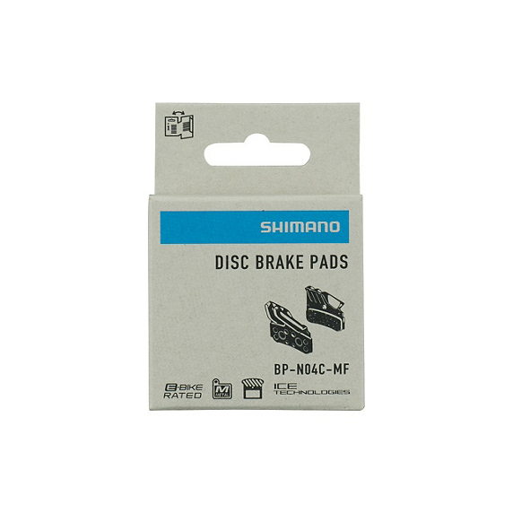 Shimano Brake Pad - N04C Metal w/Fin