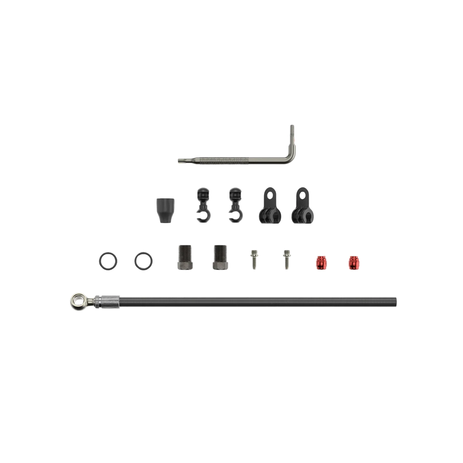 Sram Brake Hose - Sivler banjo - 2000mm
